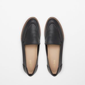 Black Trendy Aldo Loafers